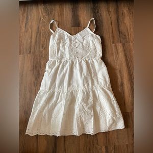 White cute summer dress